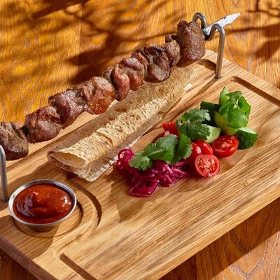 Шашлык из свинины в BBQ Beer Restaurant по цене 990 ₽