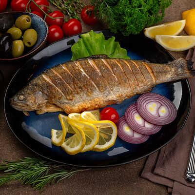 Форель речная на углях в Чеми Стумари по цене 990 ₽