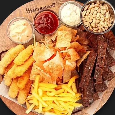 Ассорти из горячих закусок на компанию в Шашлыкоff по цене 1550 ₽