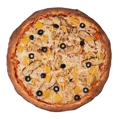 Пицца с ананасом и курицей в Восточный экспресс по цене 836 ₽