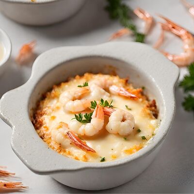 Жюльен с креветками в Триумф по цене 370 ₽