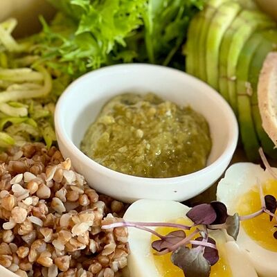 Боул с гречкой в Брускетта по цене 590 ₽