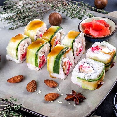 Ролл Эбика в Дом роллов по цене 241 ₽