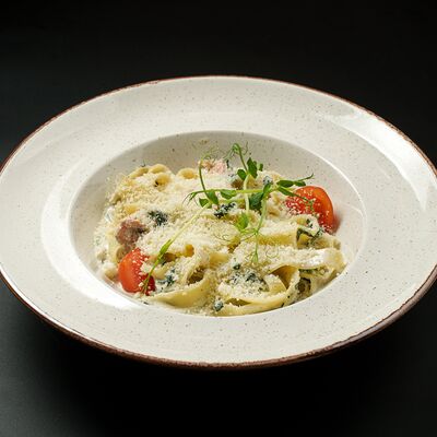 Паста с красной рыбой в Pinta Haus по цене 750 ₽