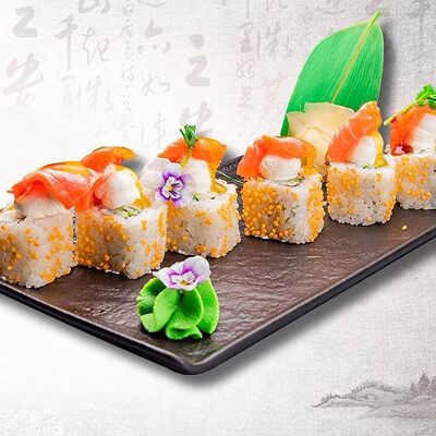 Лосось татаки в True Asia по цене 590 ₽