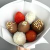 Букет Клубника в шоколаде (7 шт.) №2 в Con Amore по цене 1590