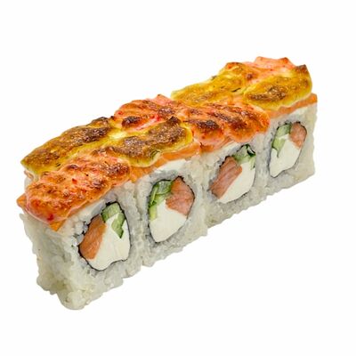 Запеченная Филадельфия с лососем в Bistrosushi по цене 590 ₽