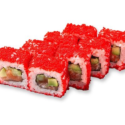 Калифорния лайт с лососем в ДКВКУС по цене 595 ₽