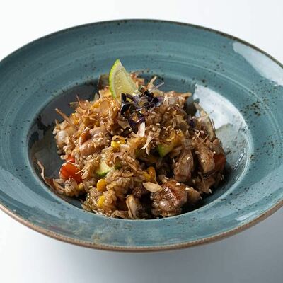 Рис с курицей в Рыбамясо по цене 230 ₽