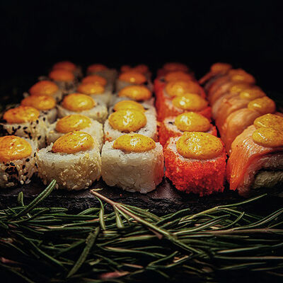 Сет Запеченныйв Суши роллы МОРС по цене 1700 ₽