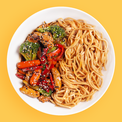 Курица Терияки яндекс в Фьюжн экспресс по цене 290 ₽