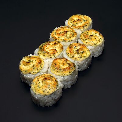 Запеченный ролл Цезарь в Total Sushi по цене 470 ₽