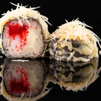 Темпура ролл Креветка под сыром в City Roll по цене 539 ₽