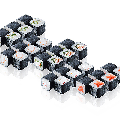 30 штук в Kapibara Sushi по цене 156000 сум