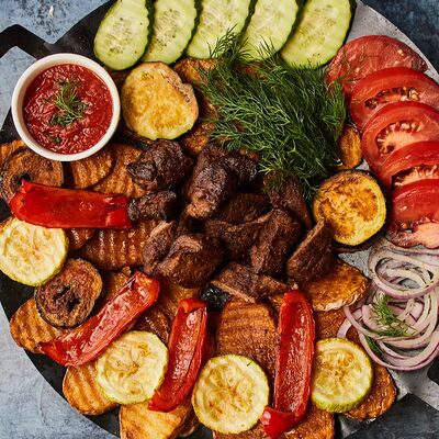 Садж на двоих из телятины в Изюм по цене 2399 ₽