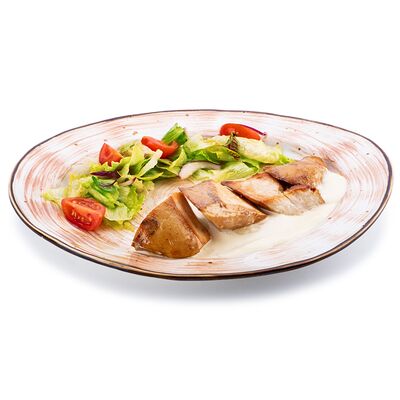 Филе цыпленка с соусом пармезан в Trattoria по цене 732 ₽