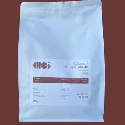 Зерно Ethiopia Sidamo в Сноб кофе по цене 1140 ₽