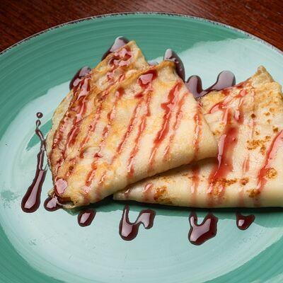 Блины с шоколадным топпингом в Ноев Ковчег по цене 220 ₽