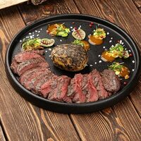 Стейк фланк с картофелем на угляхв Паб 357