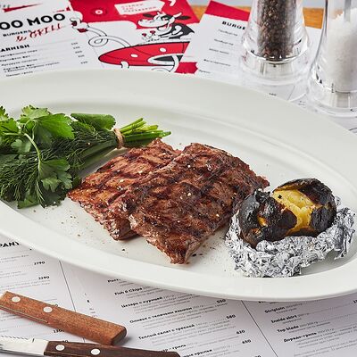 Стейк Инсайт Скерт в MOO MOO Burgers & GRILL по цене 1750 ₽