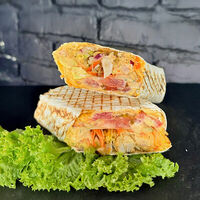 Логотип Мясная жара