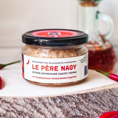 Острый фермерский паштет-террин в Le pere nagy по цене 570 ₽