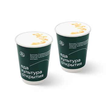 Кофейная пара «Латте», 400 мл, Х2 в Пироги Азбуки вкуса по цене 670 ₽