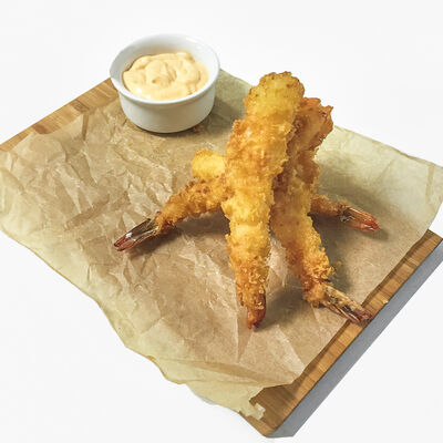 Креветки в темпуре в Памpon по цене 155 ₽