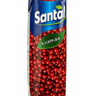 Сок Santal Клюква в Ченто Пицца по цене 400 ₽