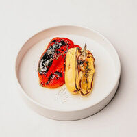 Болгарский перец на гриле в Клёво