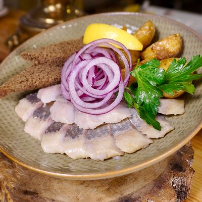 Сельдь с картофелем в Татарская Усадьба по цене 610 ₽