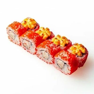 Ролл запеченный с крабовым мясом в Симба Пицца по цене 885 ₽