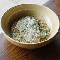 Орзо с куриной грудкойв Pasta Salsa Osteria