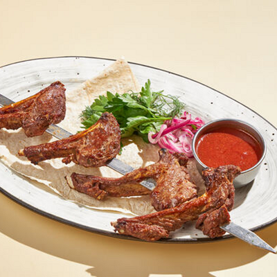Шашлык из каре ягненка в Plov Project по цене 990 ₽