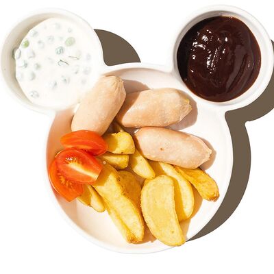 Мини-сосиски с картофелем Айдахо в Песто Тесто по цене 580 ₽