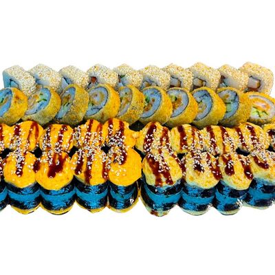 Сет 40 и пицца Маргаритав Sushi n Roll по цене 8290 ₸