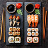 Логотип кафе Sushi Pizza Fresh