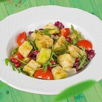 Салат с хрустящими баклажанами в Мушмула