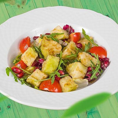 Салат с хрустящими баклажанами в Мушмула по цене 269