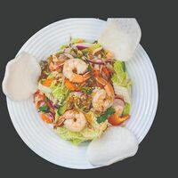 Салат Том с маракуей в Pho Dat Viet