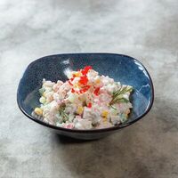 Салат Крабовый с японским рисом в Катушка