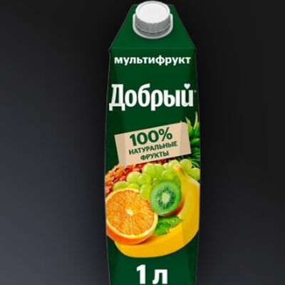 Сок Добрый Мультифруктв Pipizza по цене 260 ₽