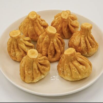 Жареные 7 мини хинкали из говядины в Лали Хинкали по цене 2825 ₸