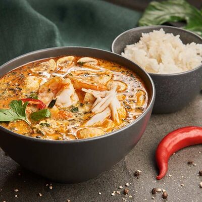 Том ям с тигровой креветкой в Суши ням по цене 598 ₽