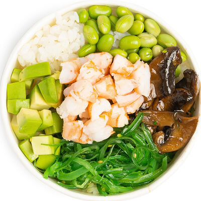 Поке с креветками и авокадо в Тыква Фуд по цене 885 ₽