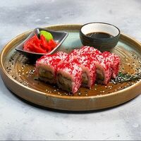 Ролл Калифорния с креветкой в Dimcoffee