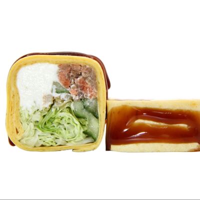 Тортилья с жареной семгой в Киото Суши по цене 368 ₽