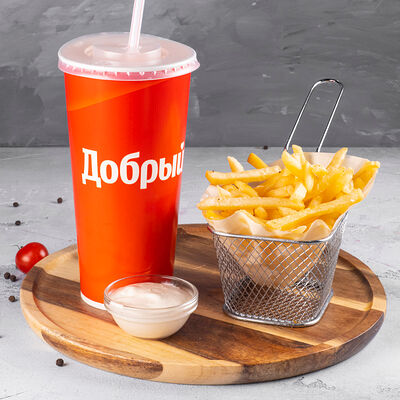 Комбо Кола, фри, соус цезарь в Balkan Place по цене 298 ₽