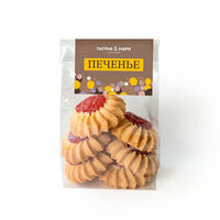 Печенье Курабье с клубничным джемом в Кулинария Патрик & Мари