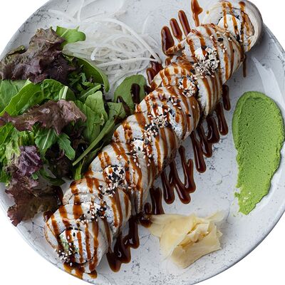 Ролл с угрем в Cheese Knock по цене 1060 ₽